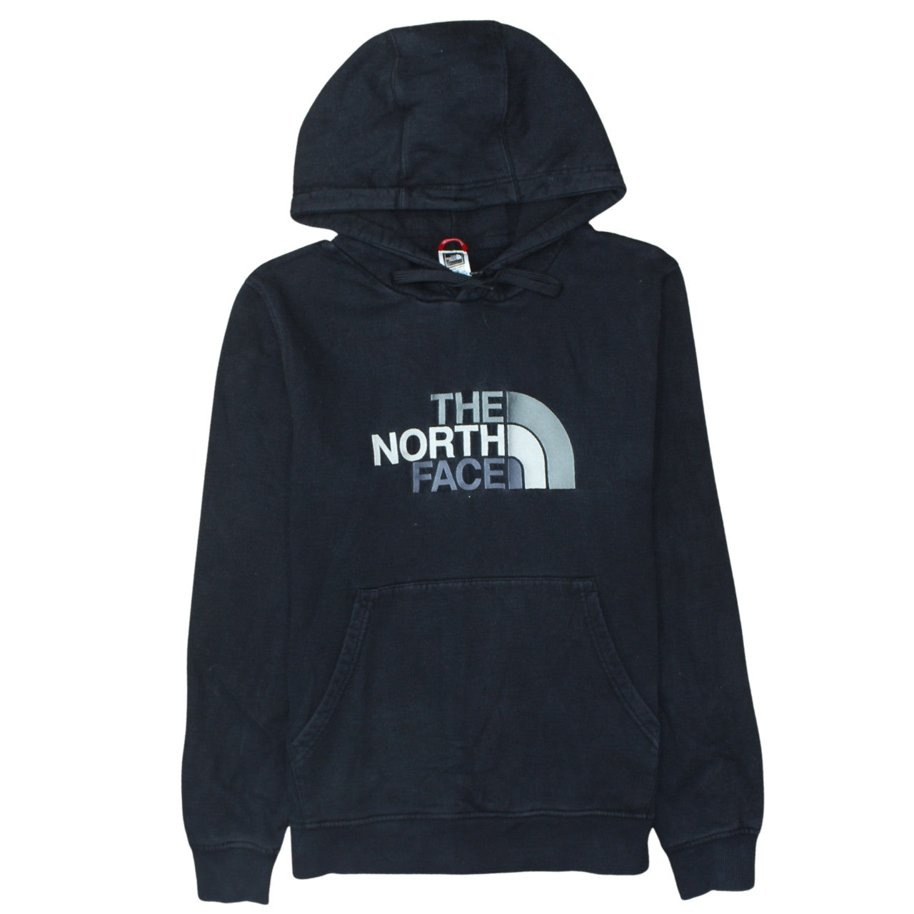 The North Face Men's Black Pullover Hoodie M Logo Fleece Sweatshirt