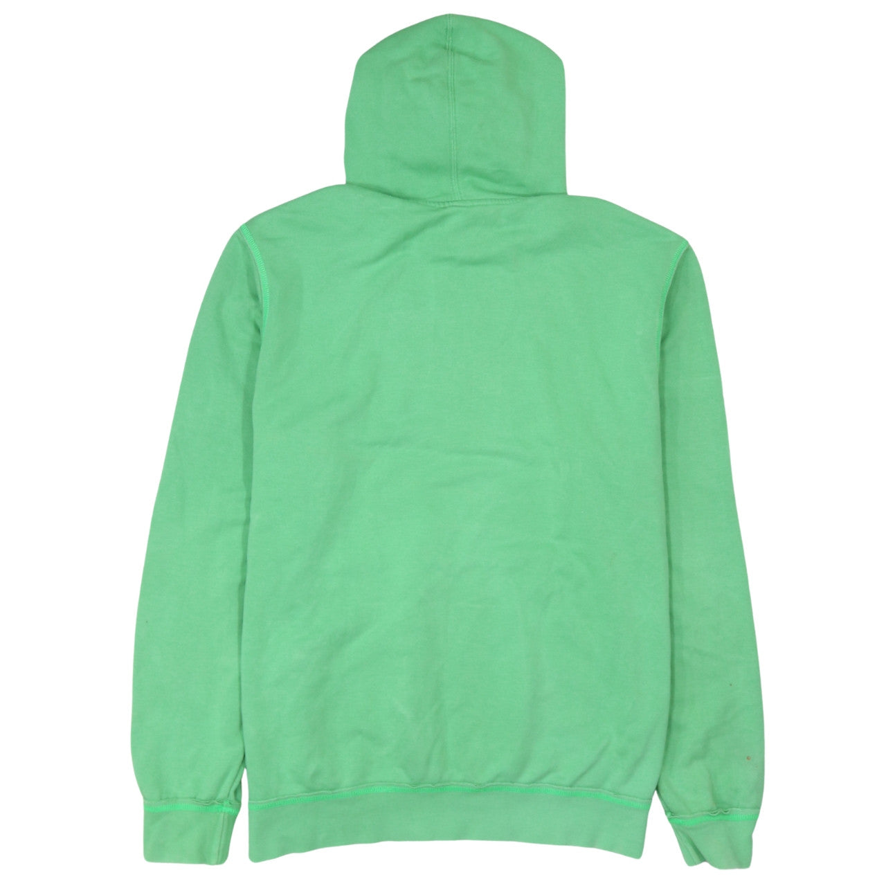 Puma Men's Green Pullover Hoodie L Logo Sportswear