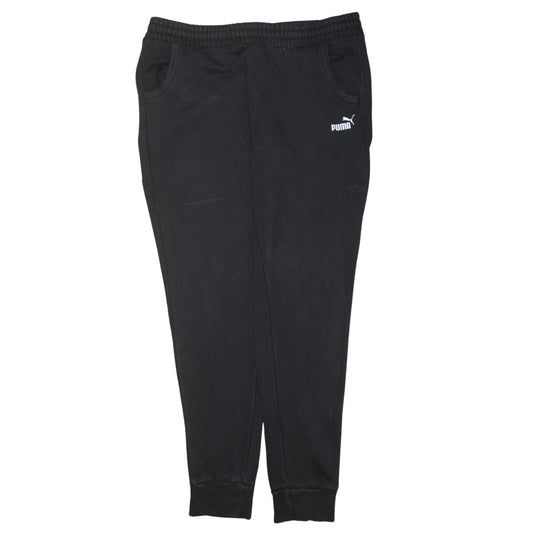 Puma Men's Black XL Jogger Trousers Regular Fit Casual