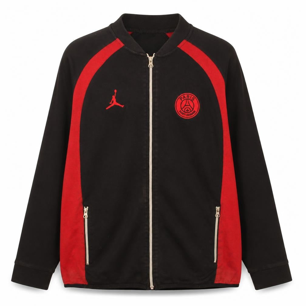 Jordan Paris Saint-Germain Men's Black XL Track Jacket Full Zip