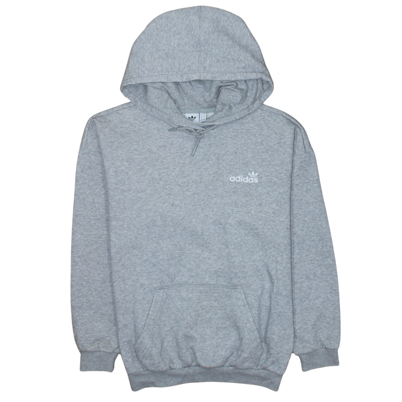 Adidas Women’s Grey Pullover Hoodie XS Cotton Blend Casual