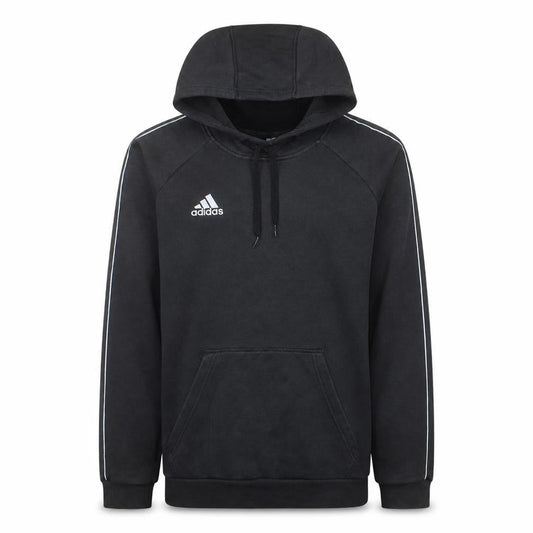 Adidas Men's Black Pullover Hoodie M Sports Fleece Regular Fit