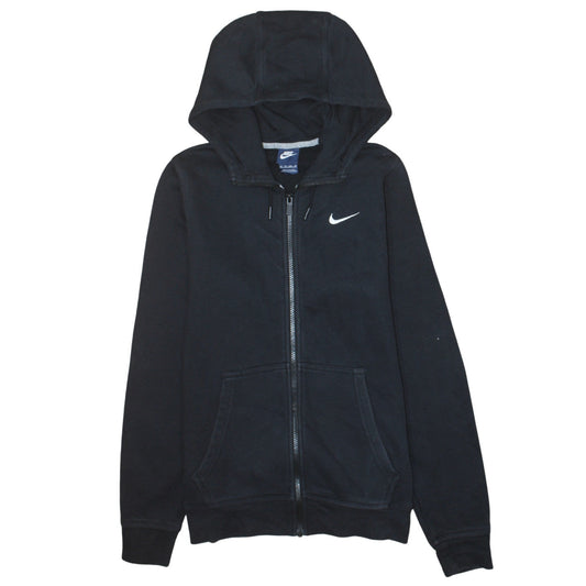 Nike Mens Black XS Full Zip Hoodie Fleece Sweatshirt
