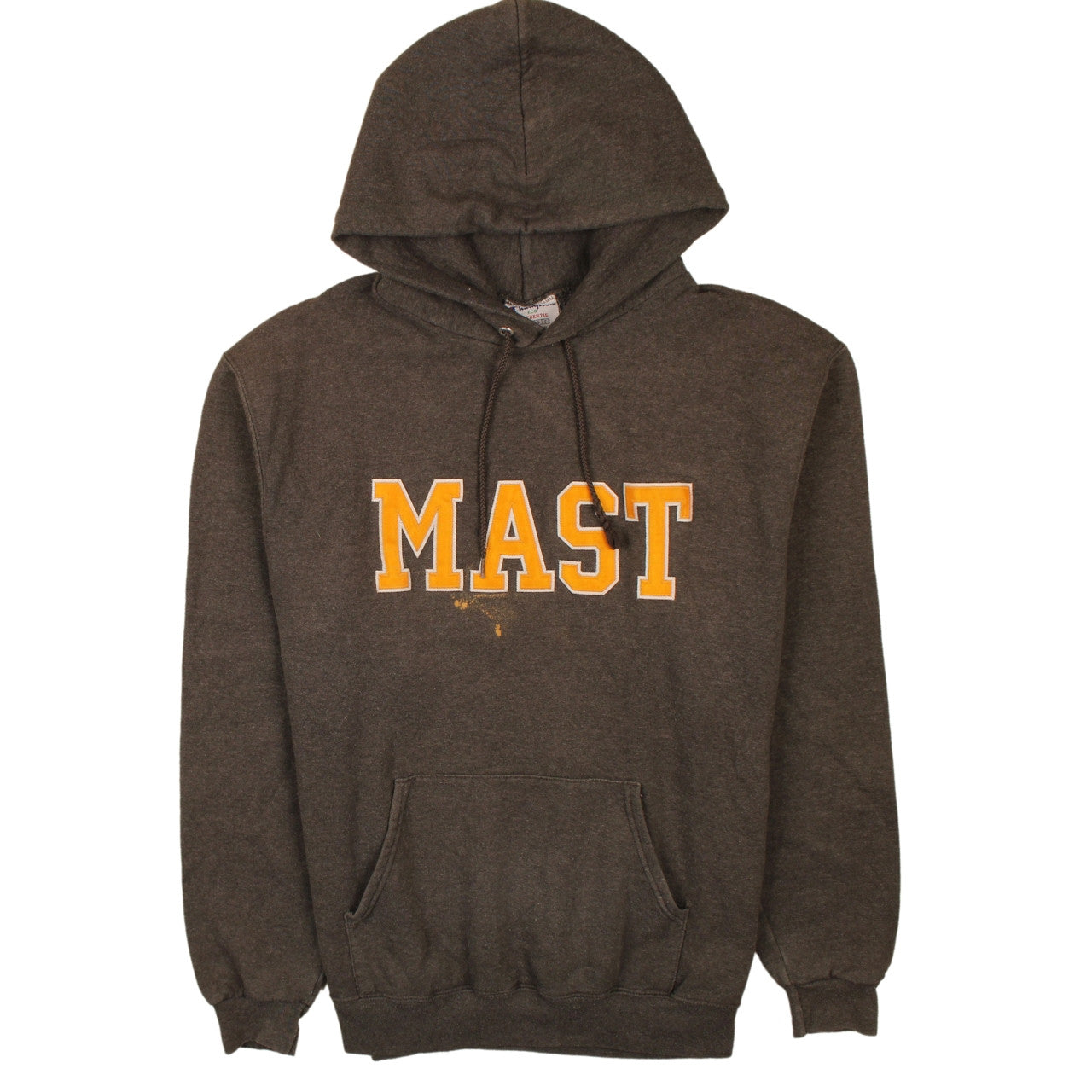 Champion Men's Brown Pullover Hoodie L College Graphic