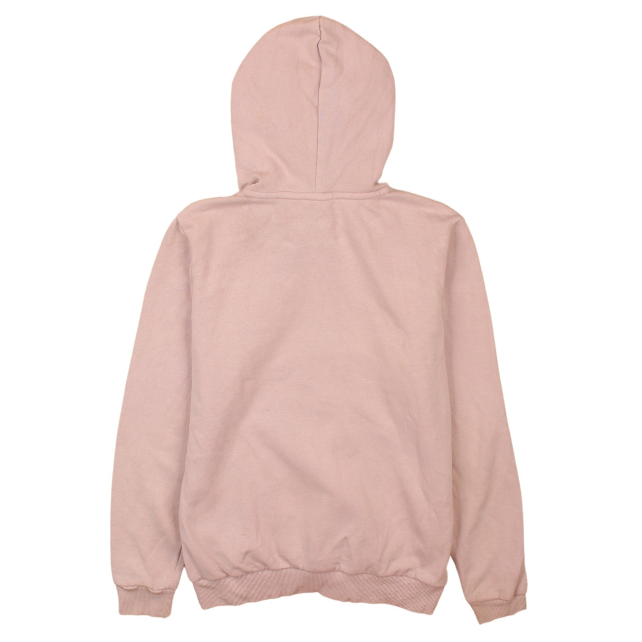 Puma Women Pink Logo Pullover Hoodie Size 14 Cotton Blend