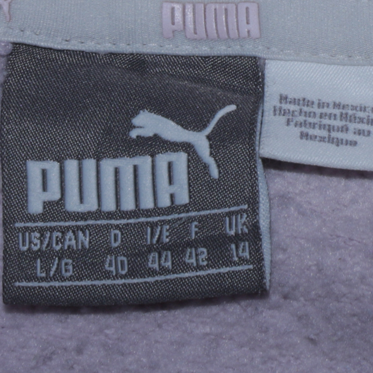 Puma Women Pink Logo Pullover Hoodie Size 14 Cotton Blend