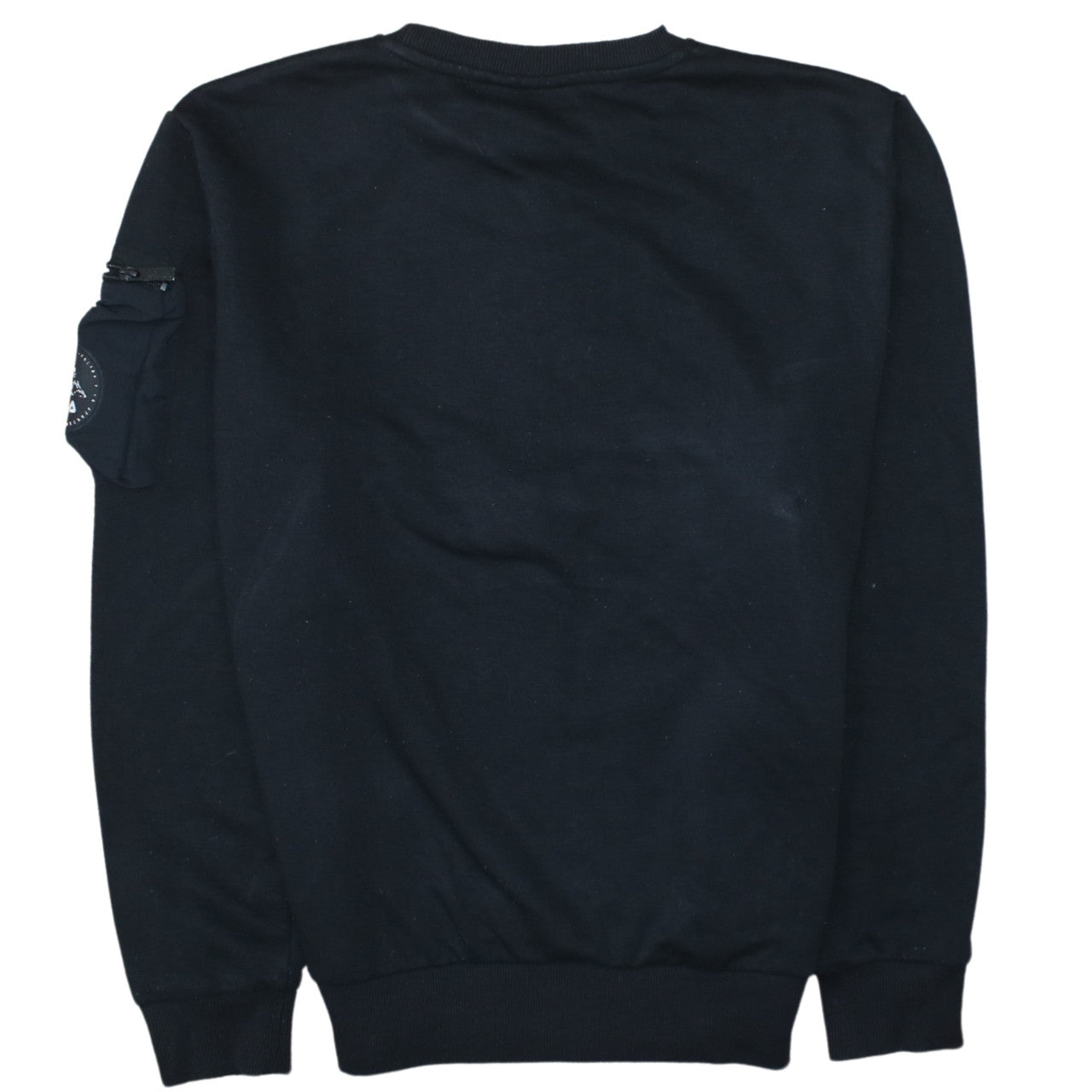 Fila Men's Black Outdoor Spirit Sweatshirt S Regular Fit Pullover