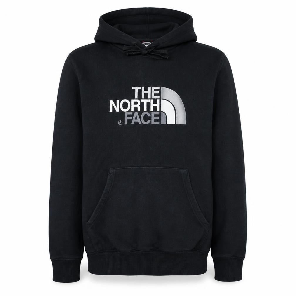 The North Face Men's Black Pullover Hoodie Small Cotton Graphic