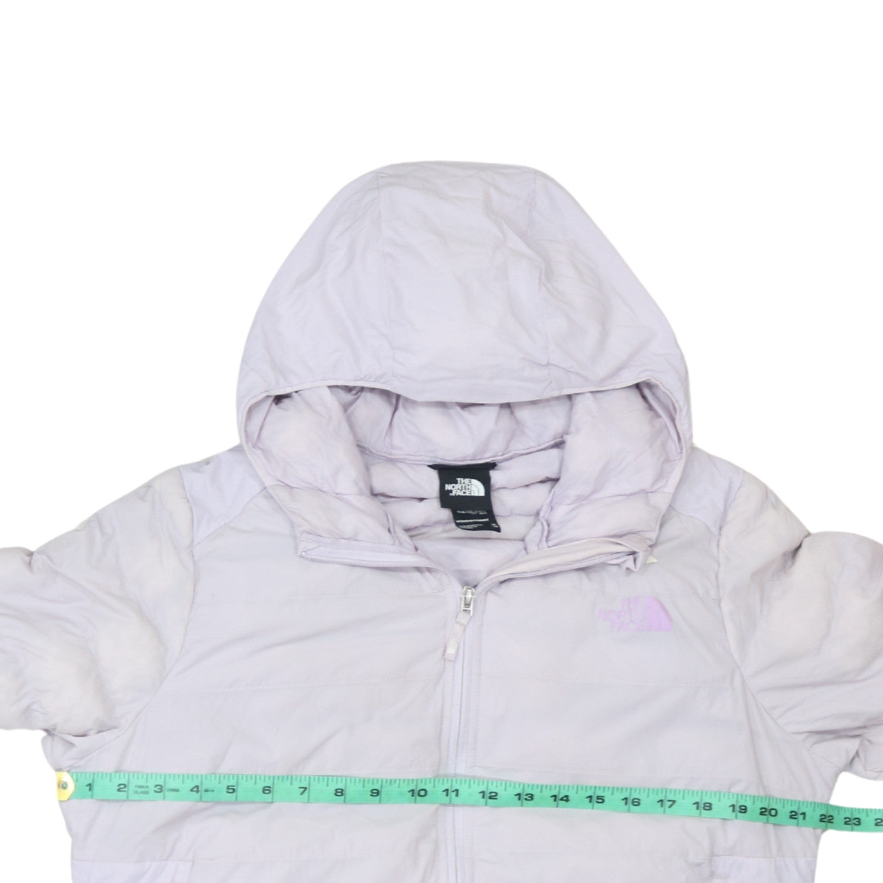 The North Face Womens White XL ThermoBall Eco Hooded Puffer Jacket