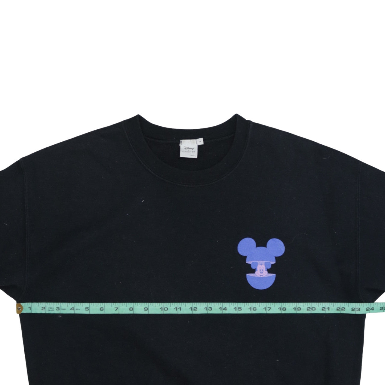 Disney x Skinnydip Womens Black Mickey Mouse Sweatshirt L