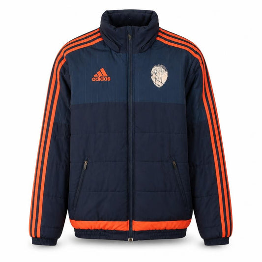 Adidas Men's Blue XS Track Jacket Full Zip Insulated Sportswear