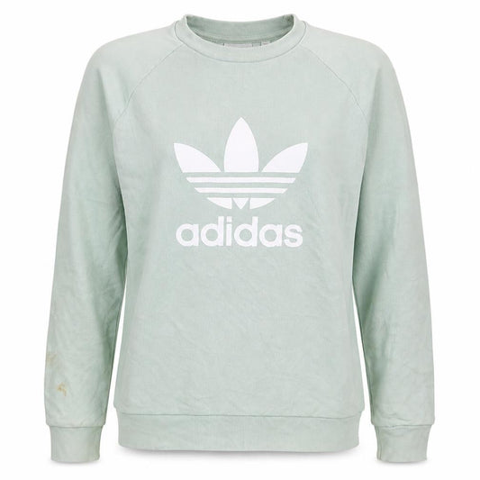 Adidas Women’s Mint Green Crew Neck Pullover Sweatshirt S