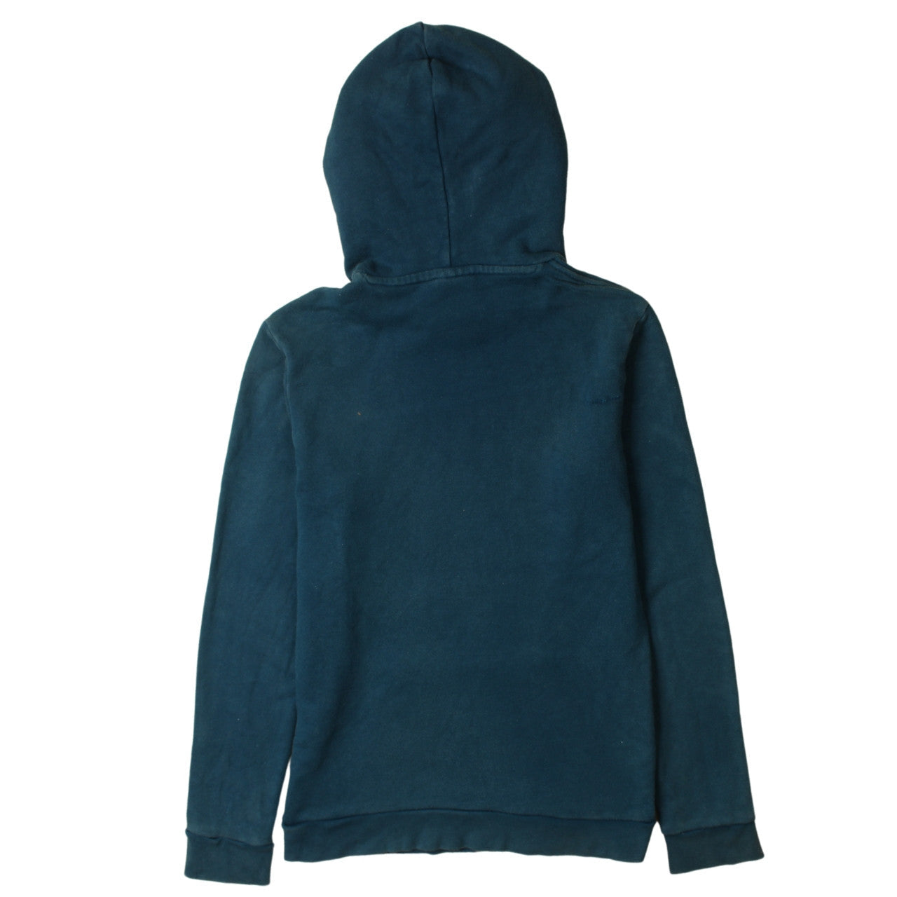 Adidas Mens Blue XS Pullover Hoodie with Logo Graphic