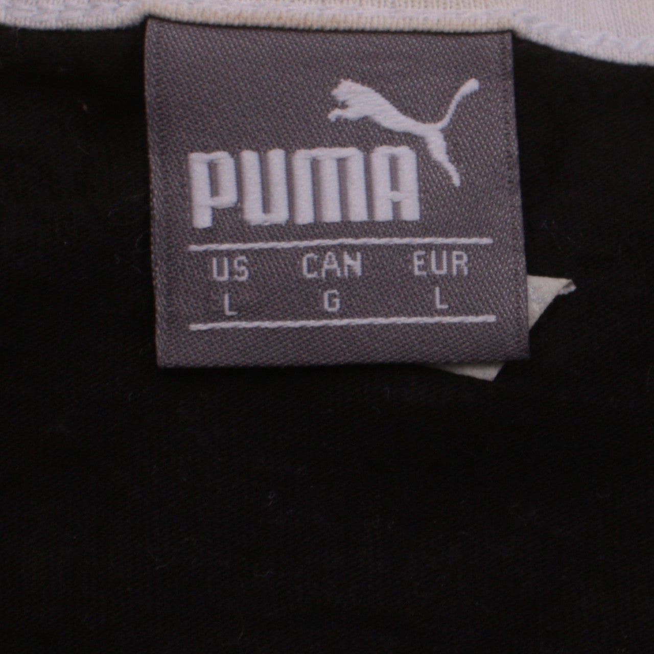 Puma Women’s Black Short Sleeve Crew Neck T-Shirt Size L