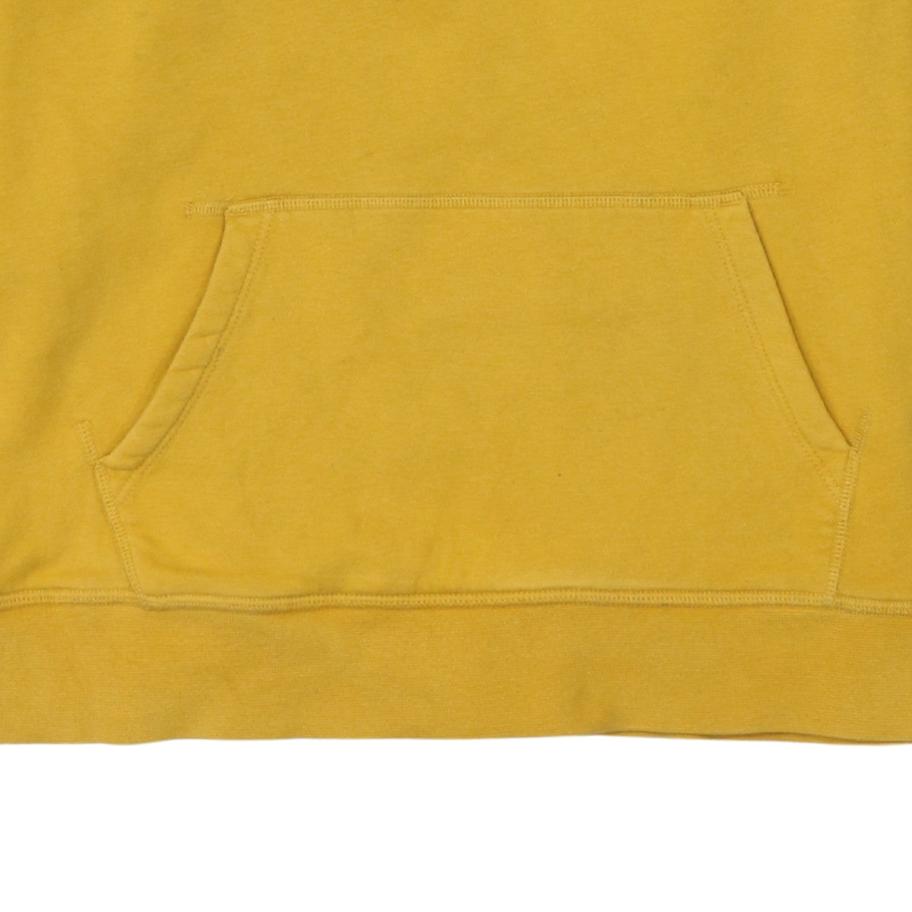 GAP Boys Yellow Pullover Hoodie Size 14-16 Years Fleece Logo Sweatshirt