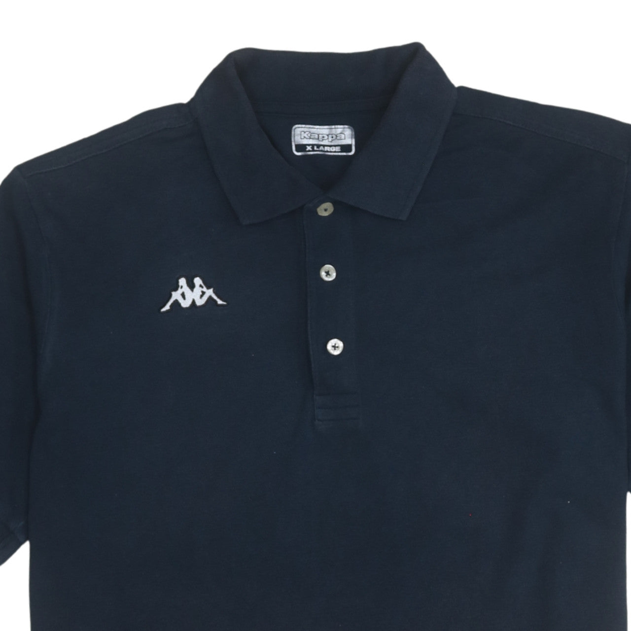 Kappa Men's Blue XL Polo Shirt Cotton Short Sleeve Casual
