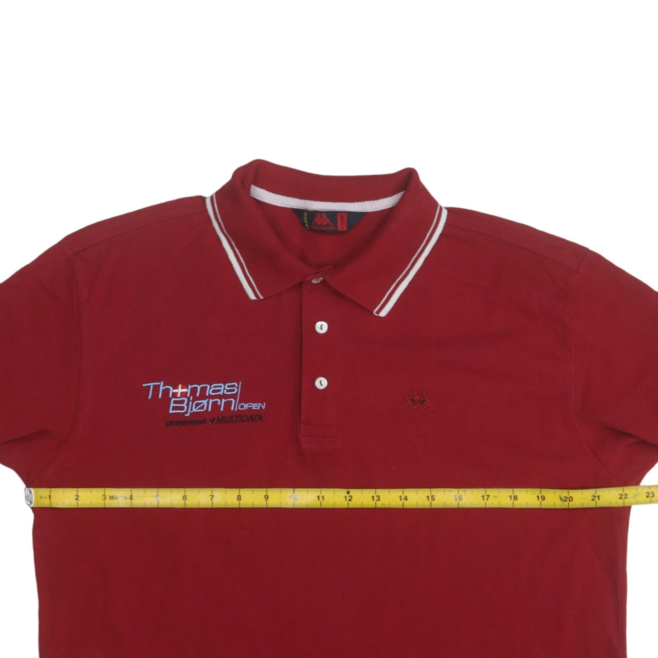 Robe Di Kappa Men's Red XL Golf Polo Shirt Embroidered Cotton