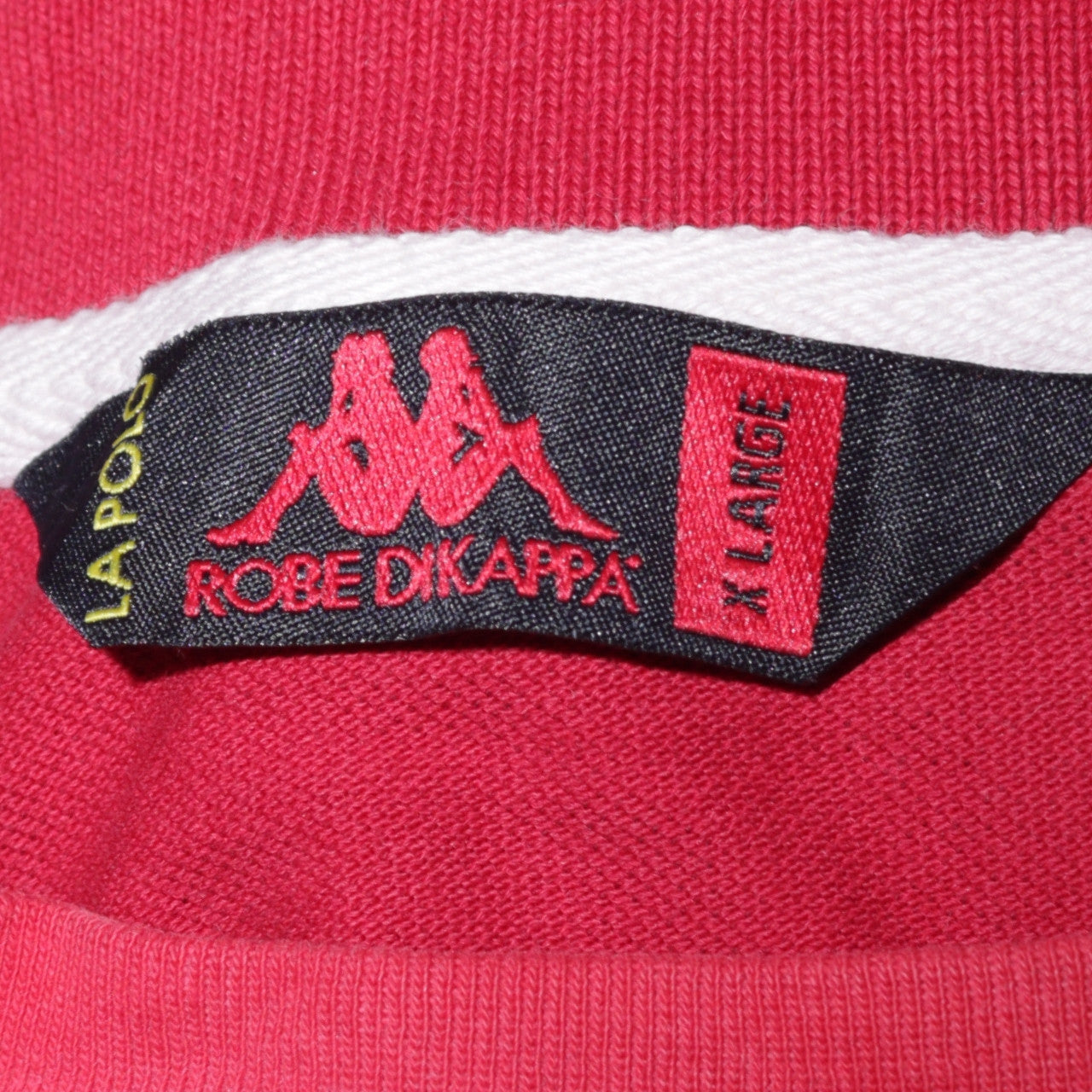 Robe Di Kappa Men's Red XL Golf Polo Shirt Embroidered Cotton