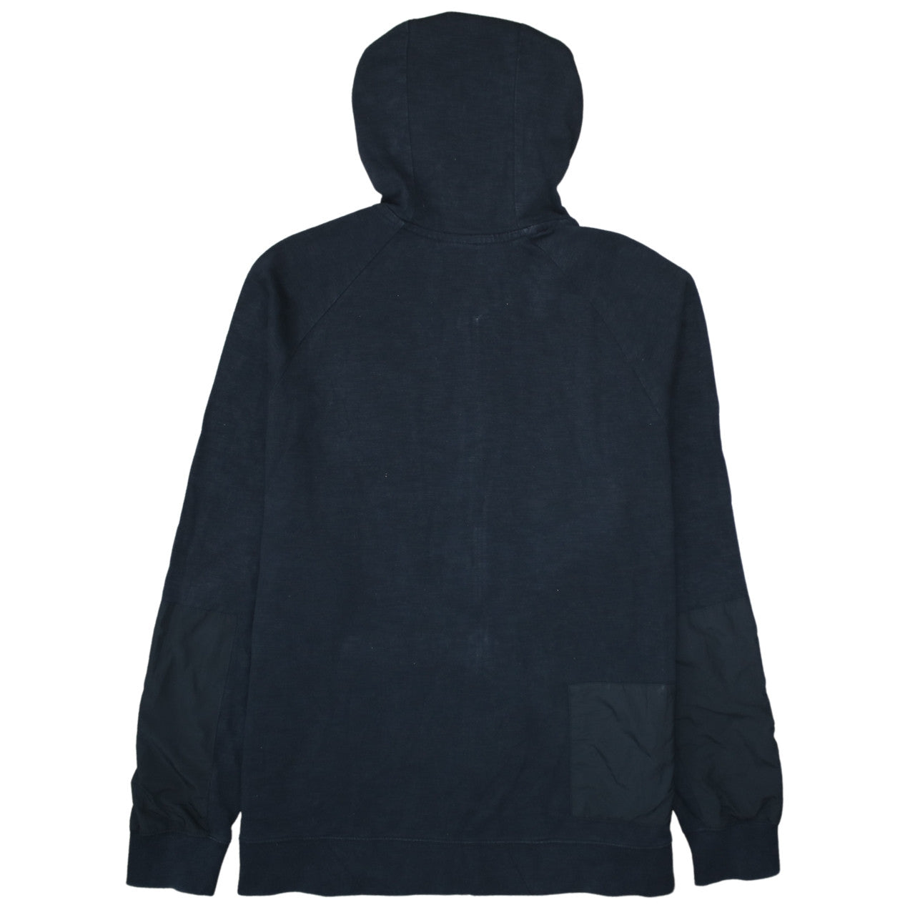 Nike Men’s Black Full Zip Hoodie XL Cotton Logo Sportswear