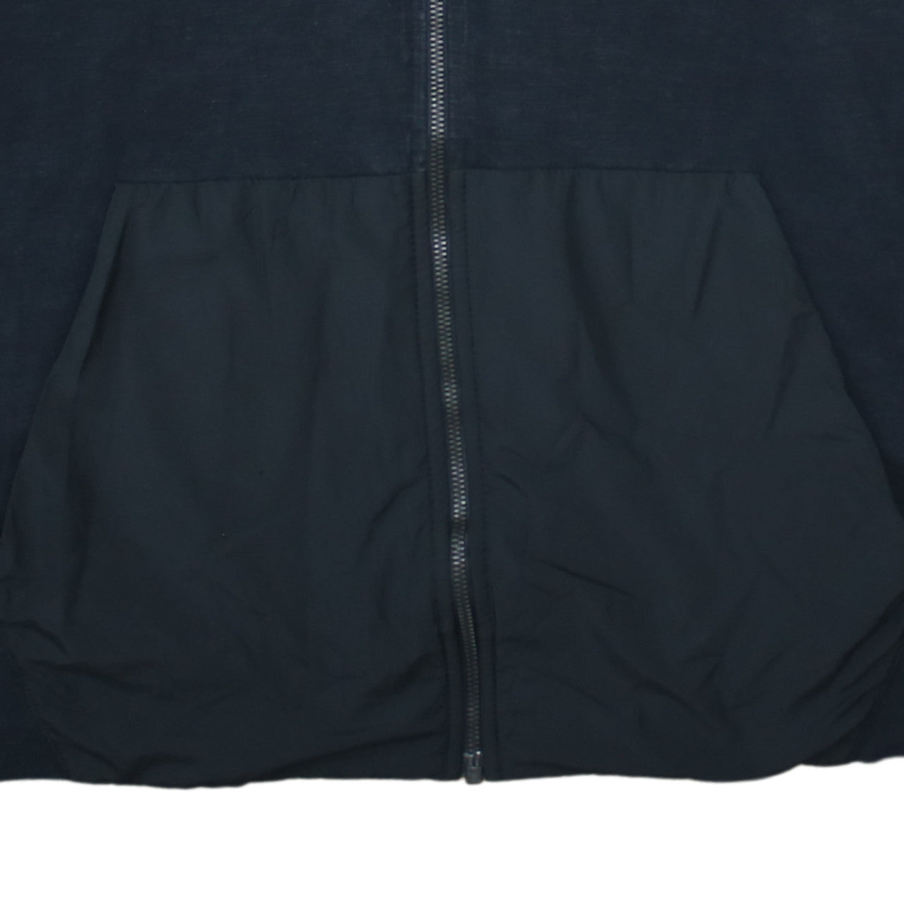Nike Men’s Black Full Zip Hoodie XL Cotton Logo Sportswear