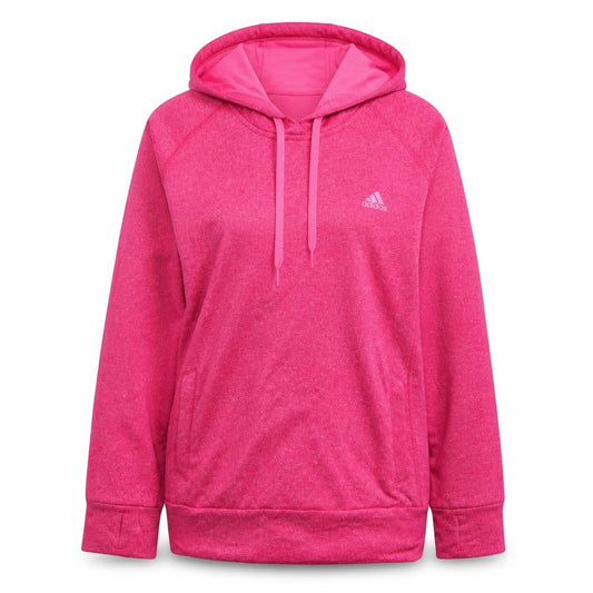 Adidas Women's Pink Ultimate Pullover Hoodie L Sportswear