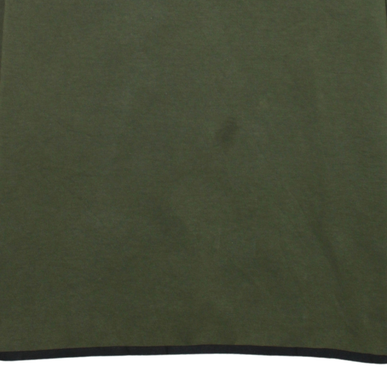 Nike Men's Green L Crew Neck Pullover Sweatshirt with Logo Zip Pocket