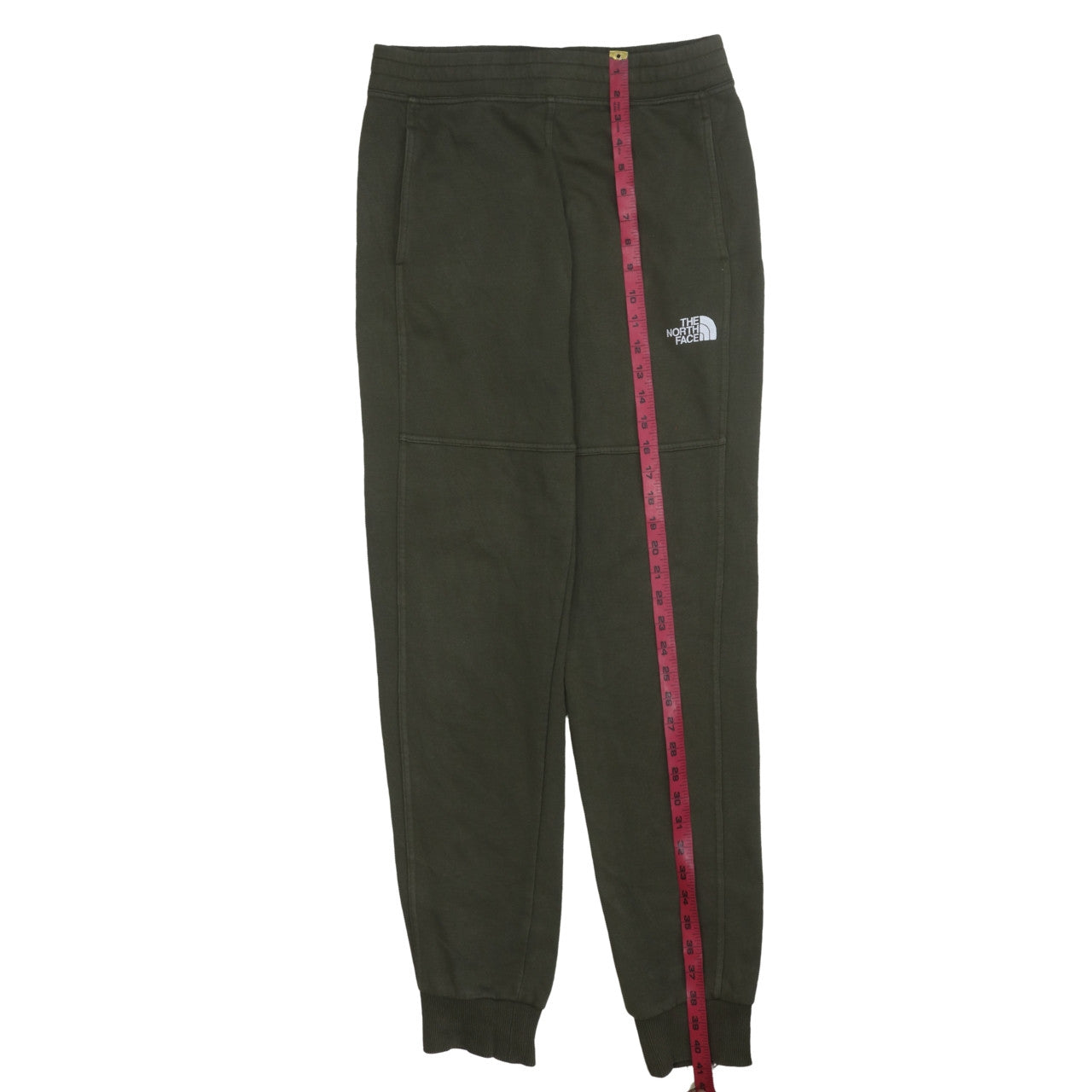 The North Face Men's Green Jogger Sweatpants Size S Cotton Blend