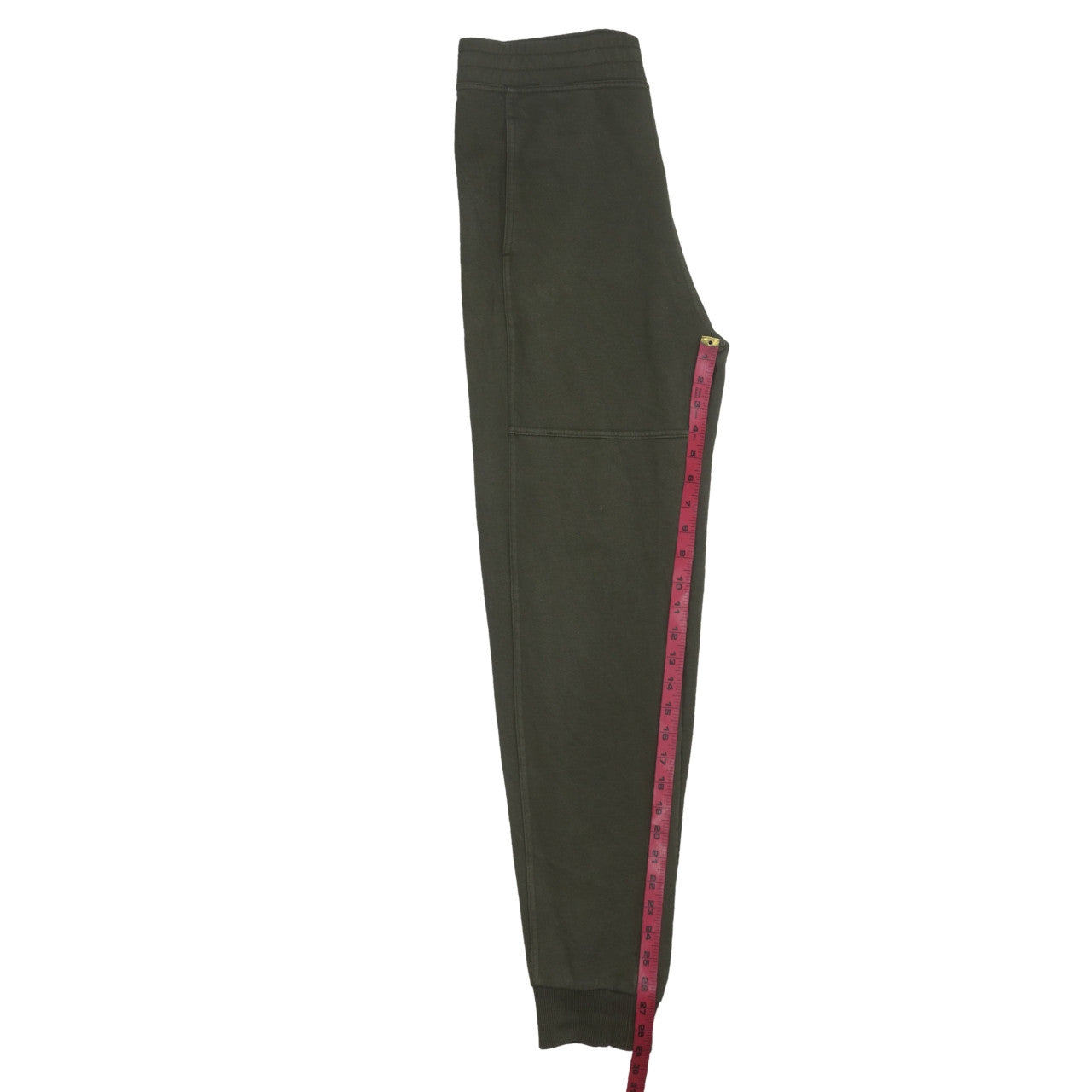 The North Face Men's Green Jogger Sweatpants Size S Cotton Blend