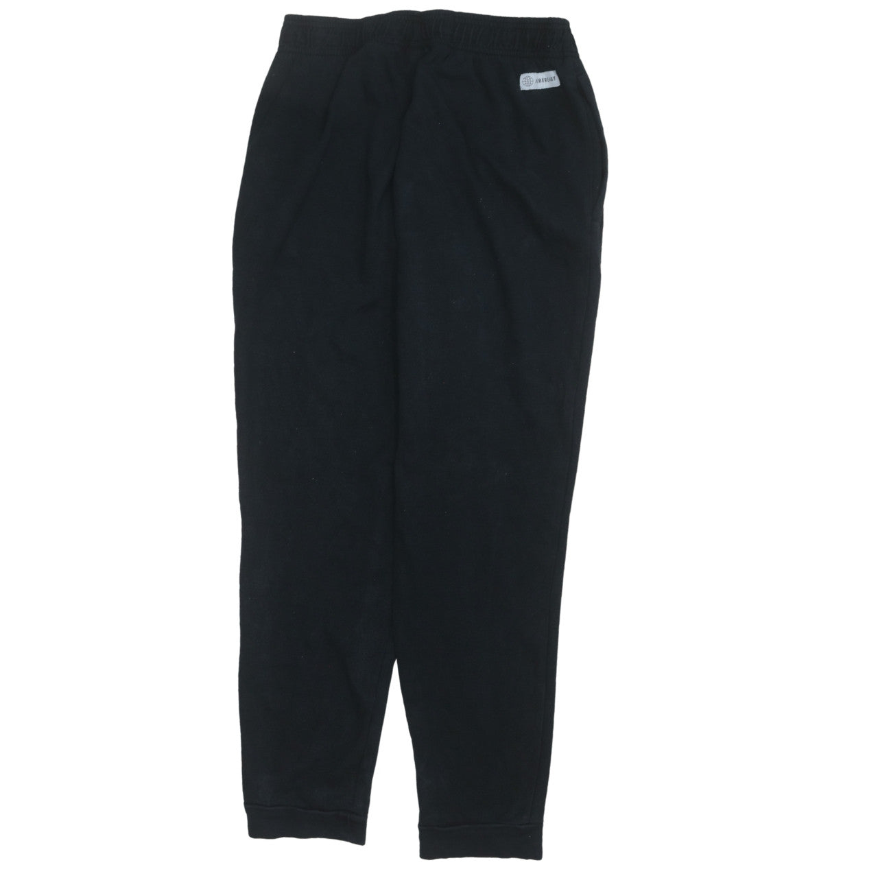 adidas Men's Black Regular Fit Fleece Sweatpants M
