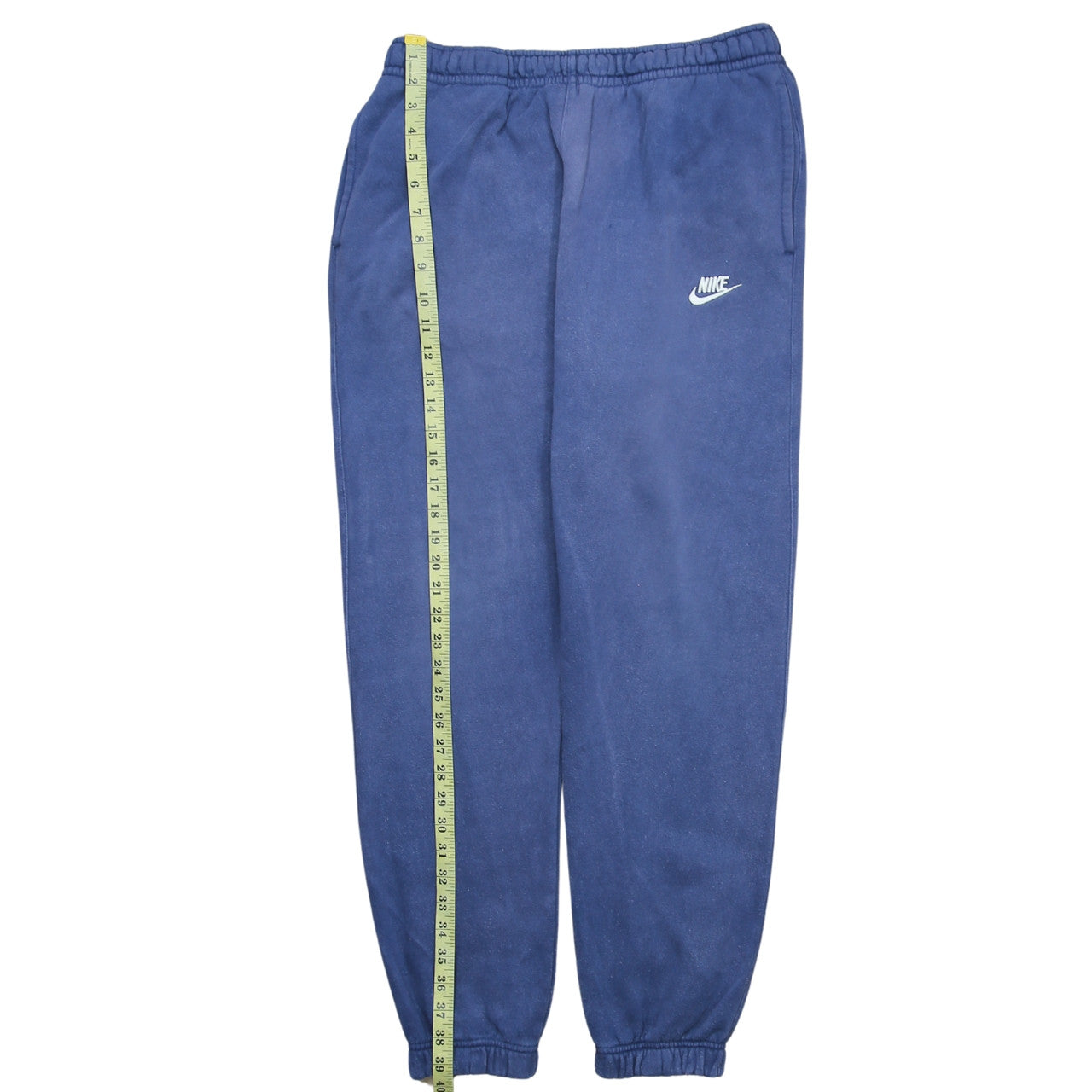 Nike Men's Blue Fleece Jogger Sweatpants Size L Comfortable Activewear