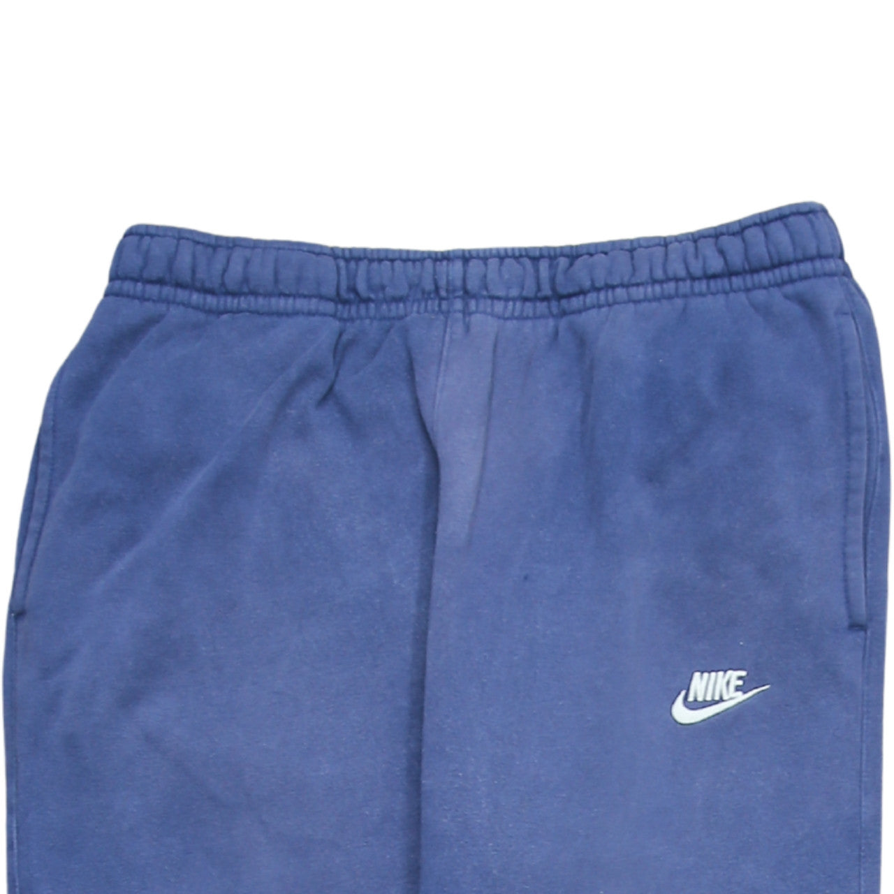 Nike Men's Blue Fleece Jogger Sweatpants Size L Comfortable Activewear