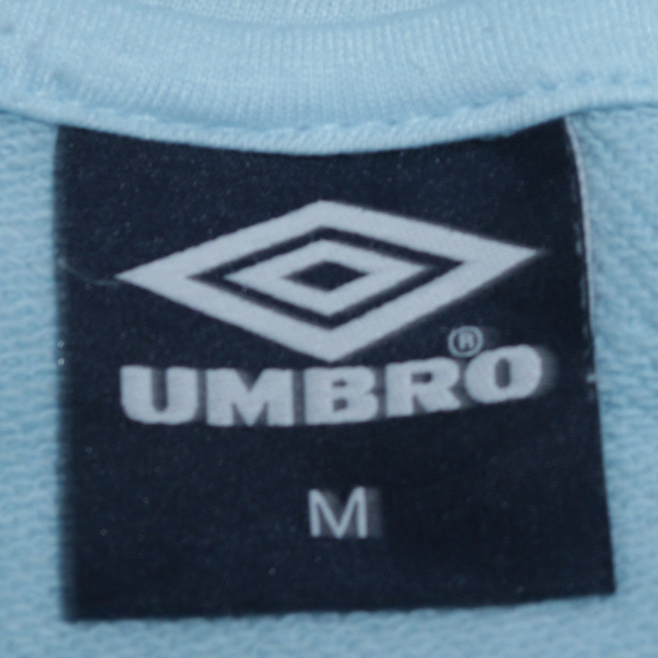 Umbro Men's Blue Pullover Hoodie Size M Sports Fleece Sweatshirt