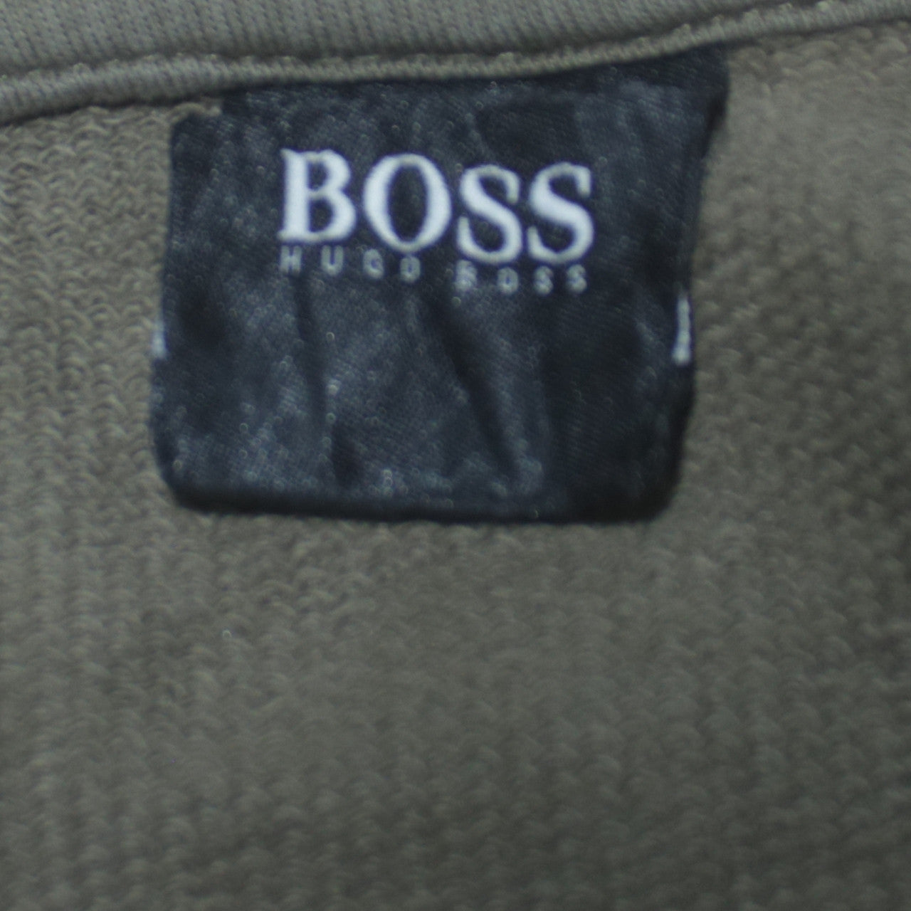 Hugo Boss Men's Green Logo Crew Neck Sweatshirt Size M