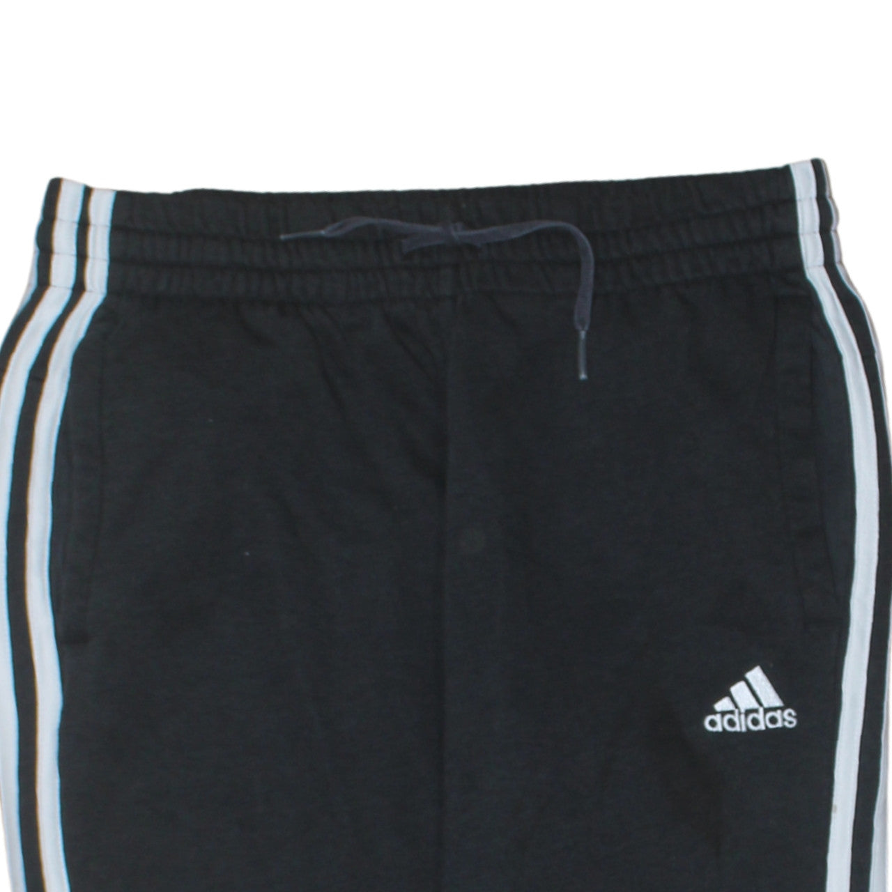 Adidas Women's Black L Jogger Activewear Trousers with Side Stripes
