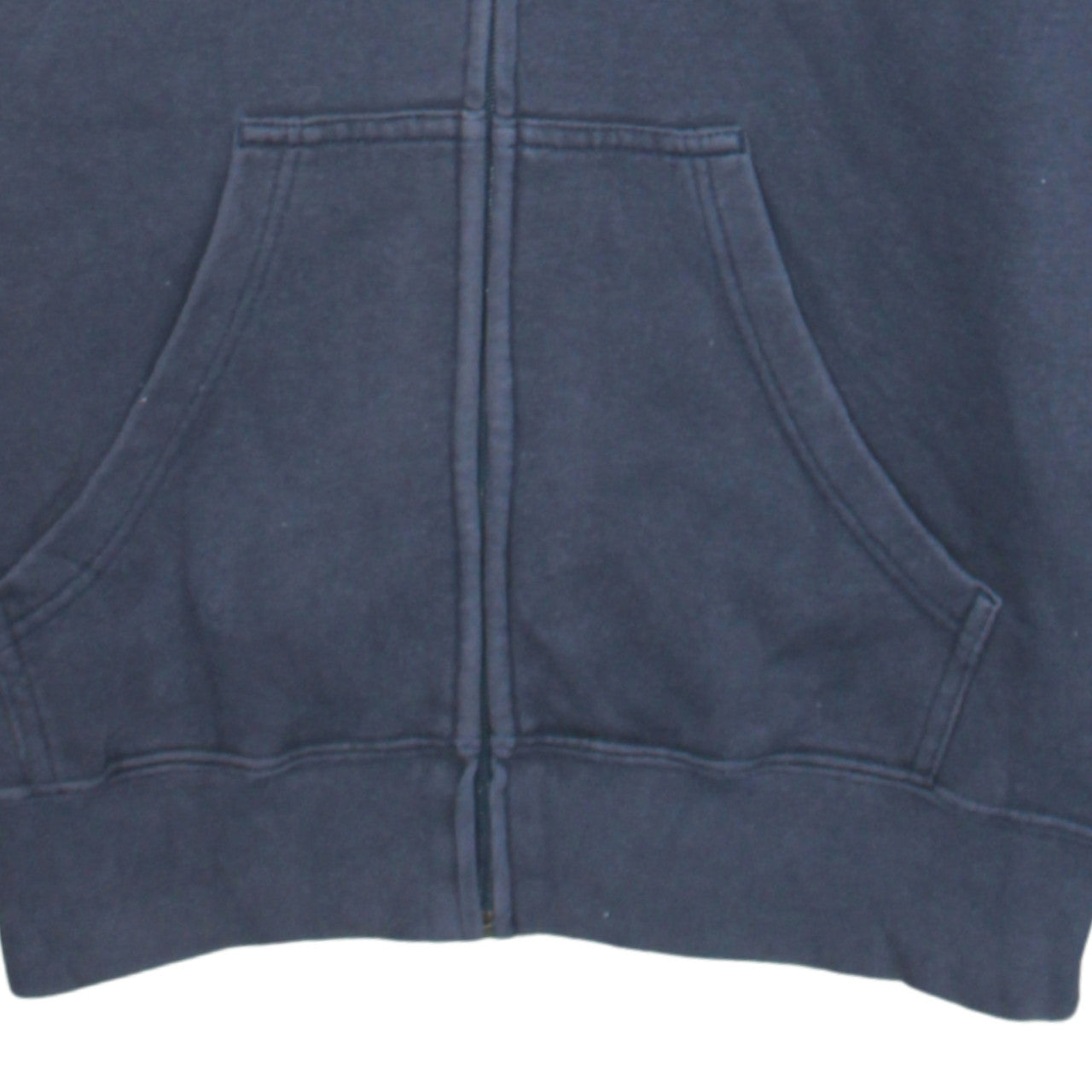 Champion Men’s Blue Full Zip Hoodie Medium Cotton Blend