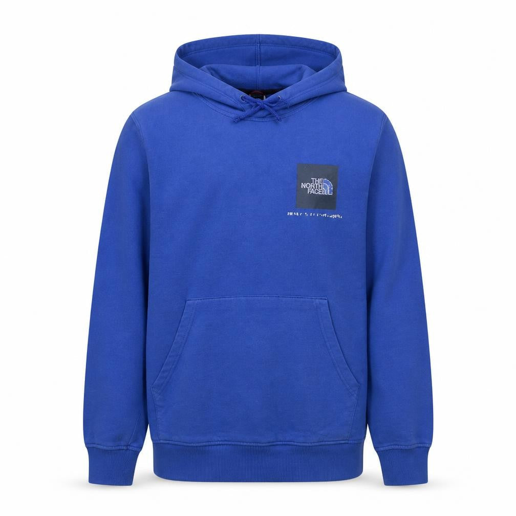 The North Face Mens Blue Small Pullover Hoodie Sweatshirt