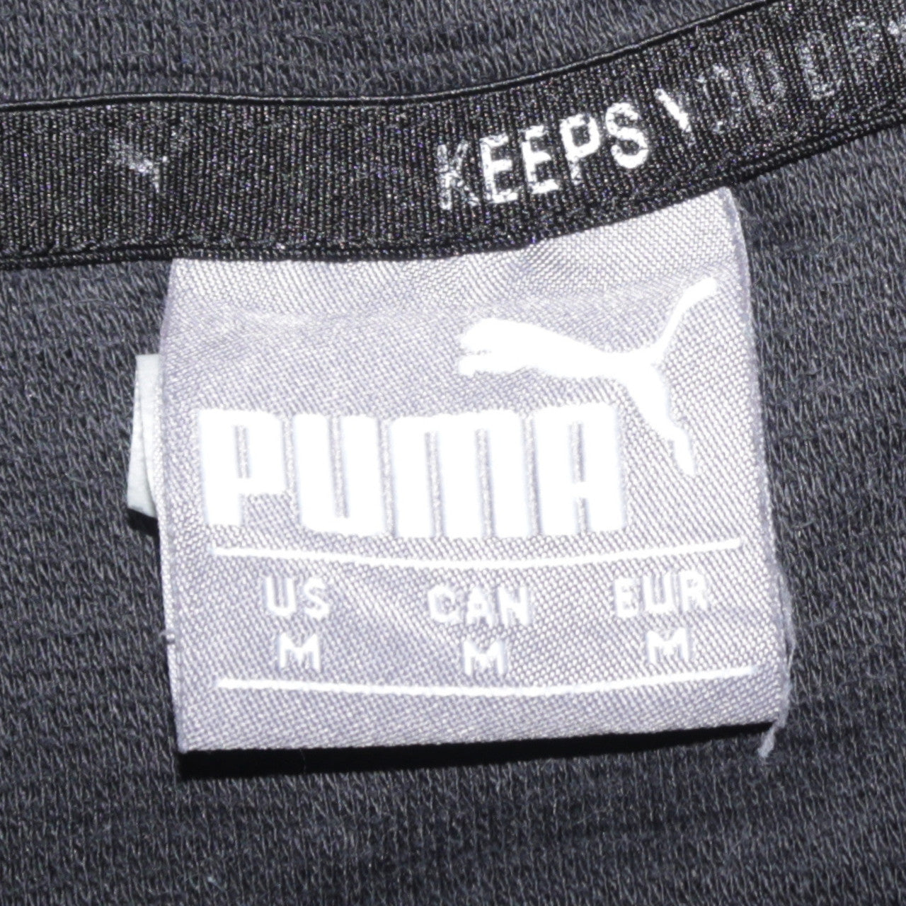 Puma Men's Black M Regular Fit Pullover Hoodie with Zip Pocket