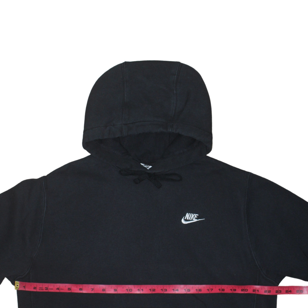 Nike Men's Black Pullover Hoodie M Fleece Cotton Blend