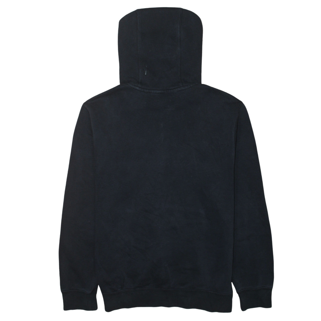 Nike Men's Black Pullover Hoodie Medium Cotton Blend Fleece