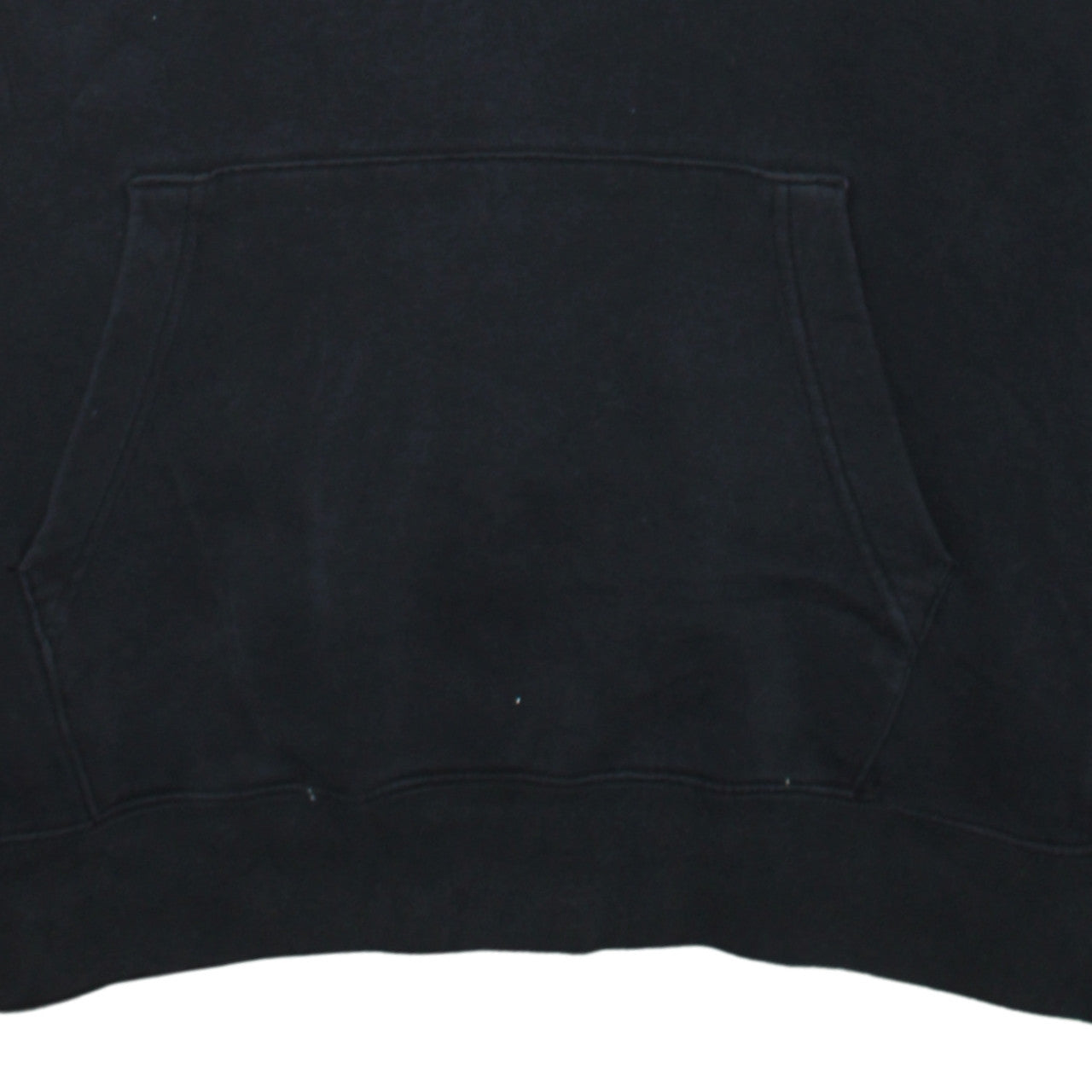 Nike Men's Black Pullover Hoodie Medium Cotton Blend Fleece