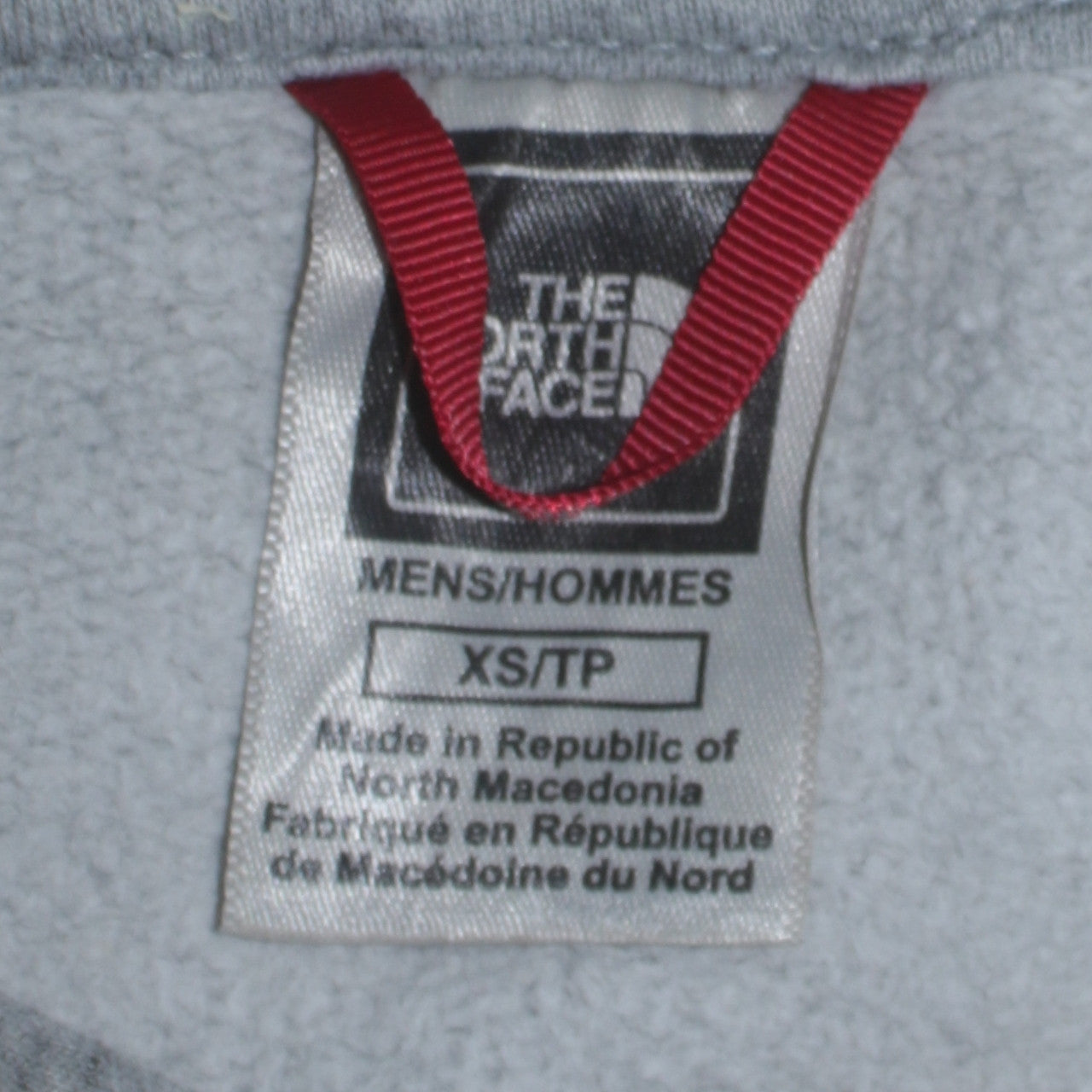 The North Face Mens Grey XS Pullover Hoodie Graphic Logo