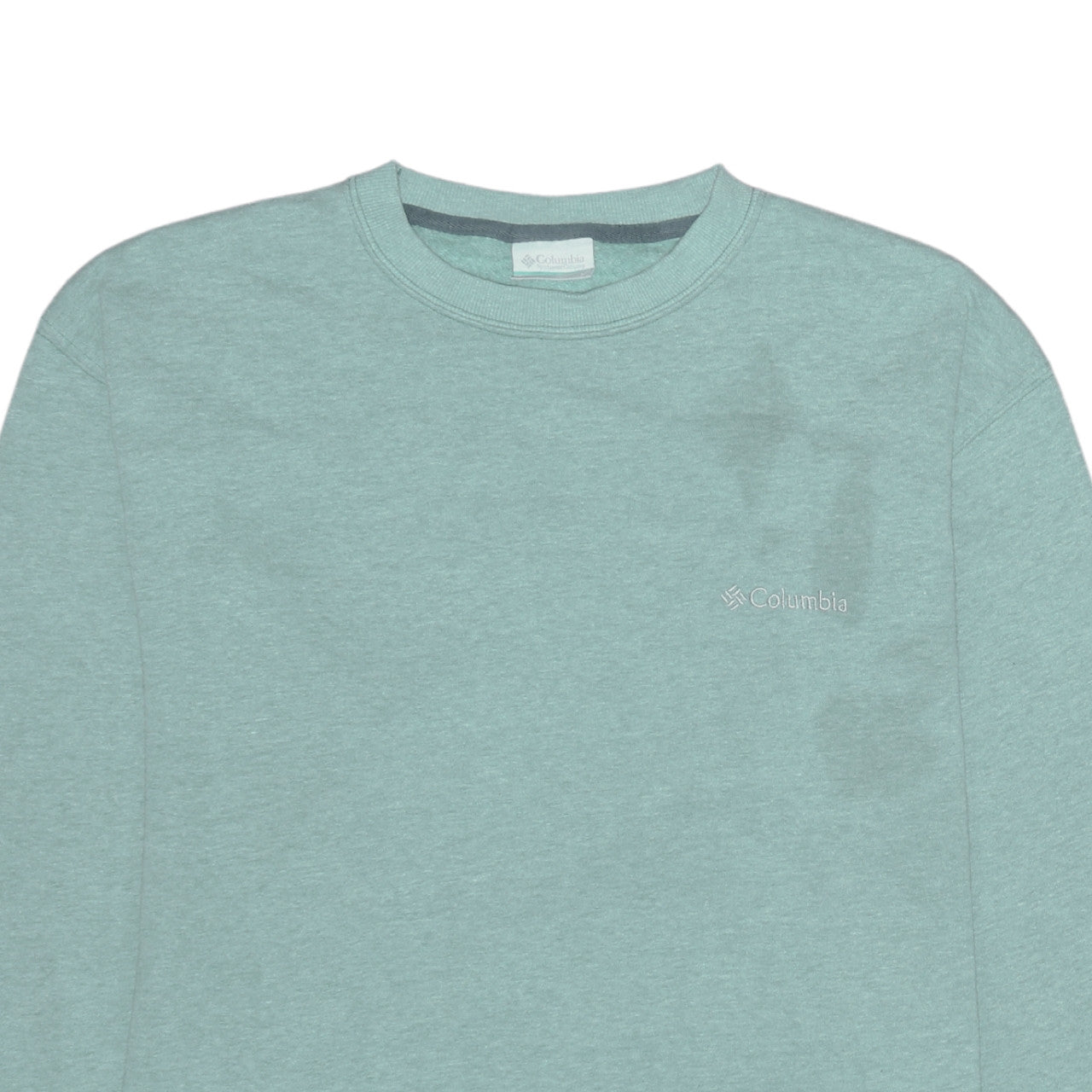 Columbia Men's Green Crew Neck Logo Sweatshirt Size L