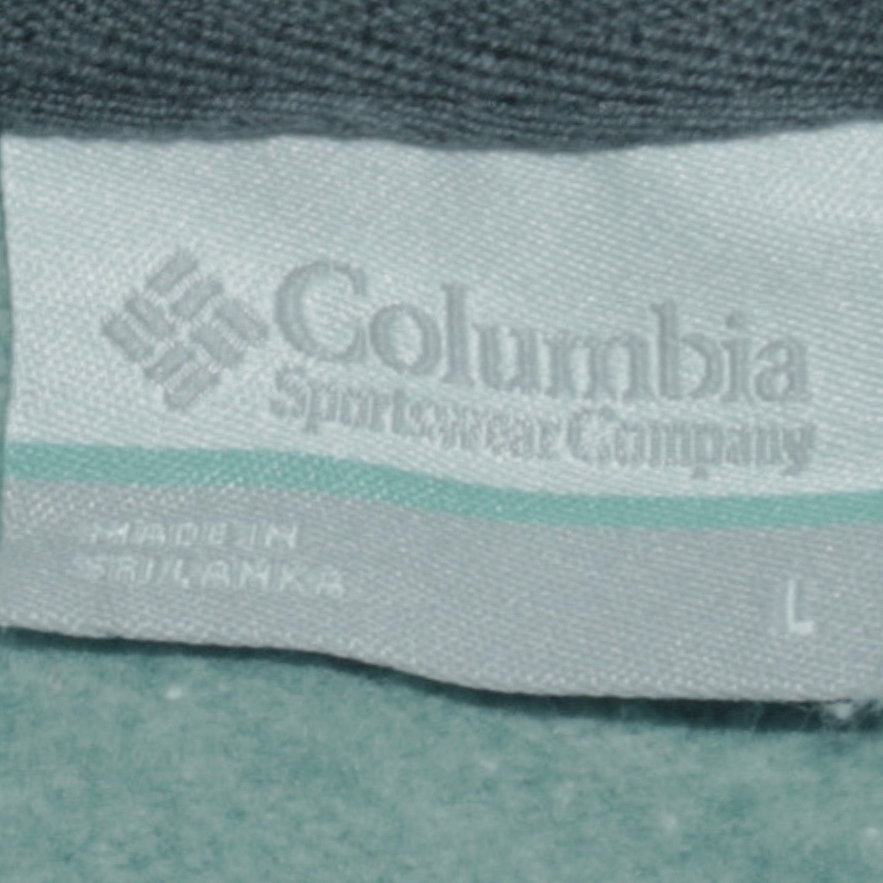 Columbia Men's Green Crew Neck Logo Sweatshirt Size L