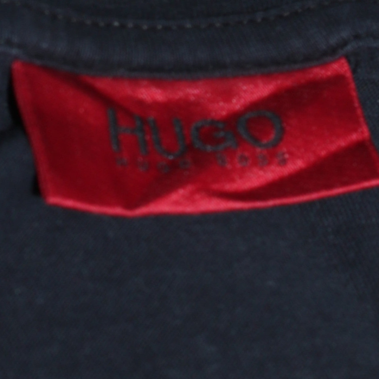 Hugo Boss Men's Black Cotton Short Sleeve Logo T-Shirt M