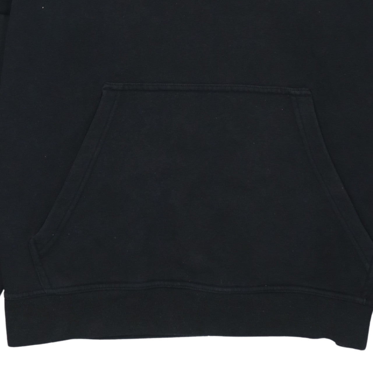 adidas Men Black White Pullover Hoodie L Logo Graphic Sportswear