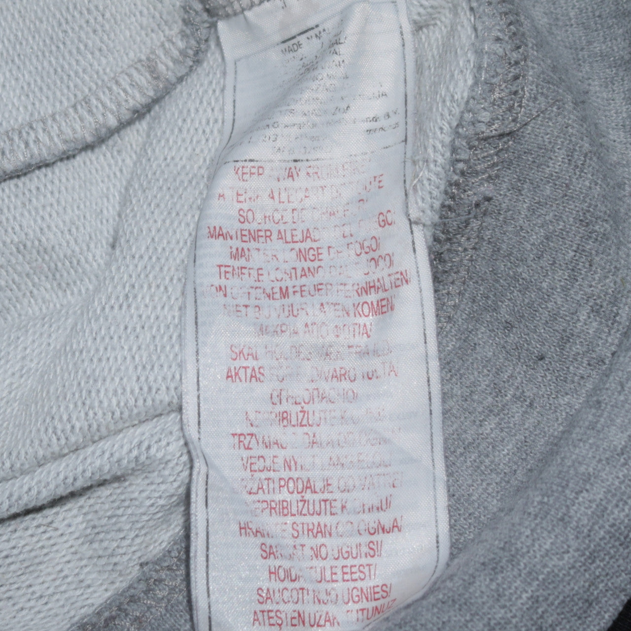 Nike Women Grey L Pullover Hoodie Sweatshirt With Wing Logo