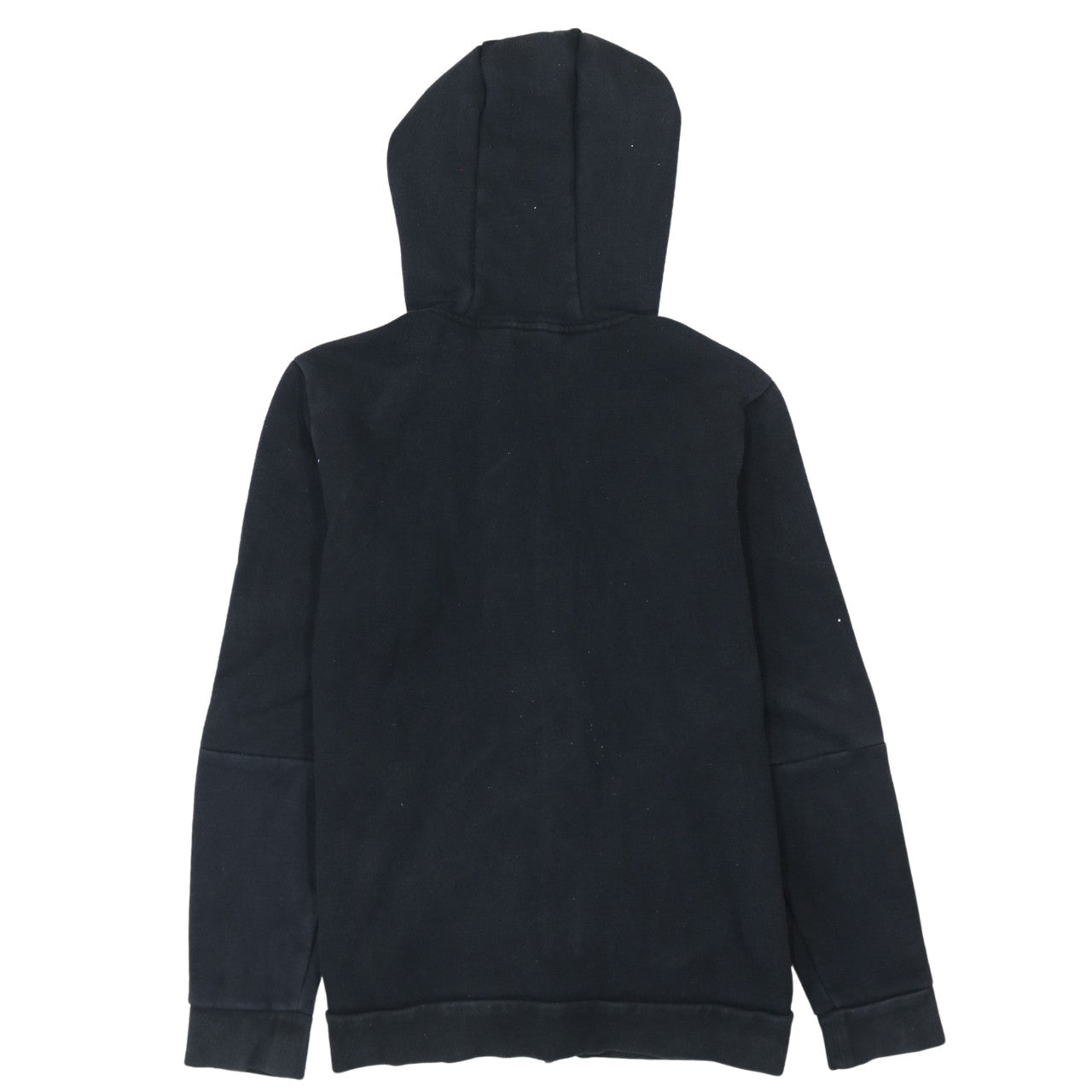 Adidas Boys Black Full Zip Hoodie 10-11 Years Hooded Sweatshirt