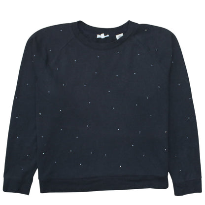 Levi's Men's Black XL Rhinestone Pullover Sweatshirt
