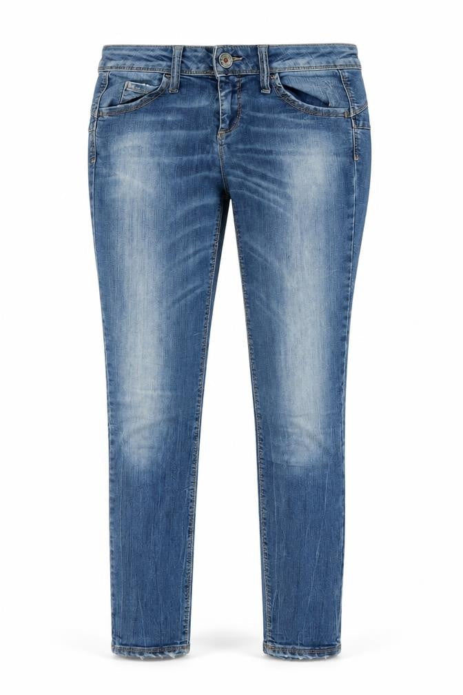 United Colors of Benetton Womens Blue Skinny Denim Jeans Size 28 Slim Fit