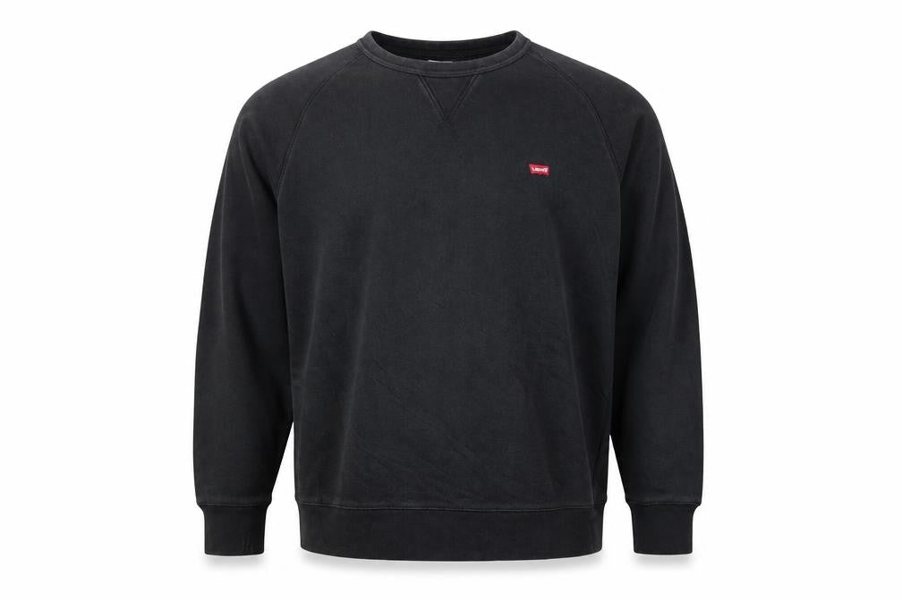 Levi's Men's Black Pullover Crew Neck Sweatshirt Size L